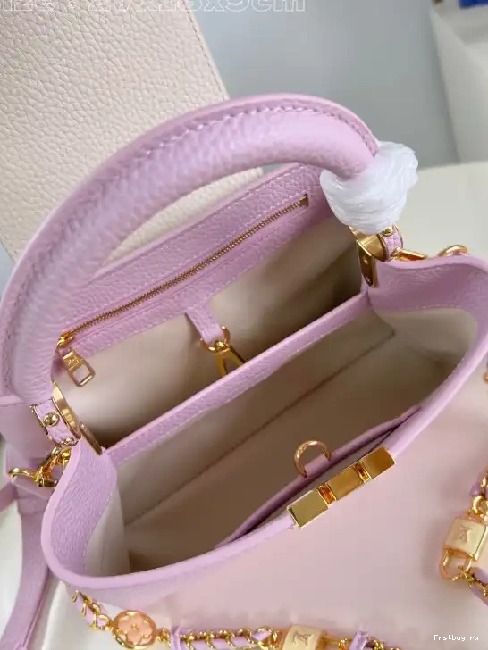 First bag ru CAPUCINES BB-27*18*9CM VUITTON LOUIS 0525